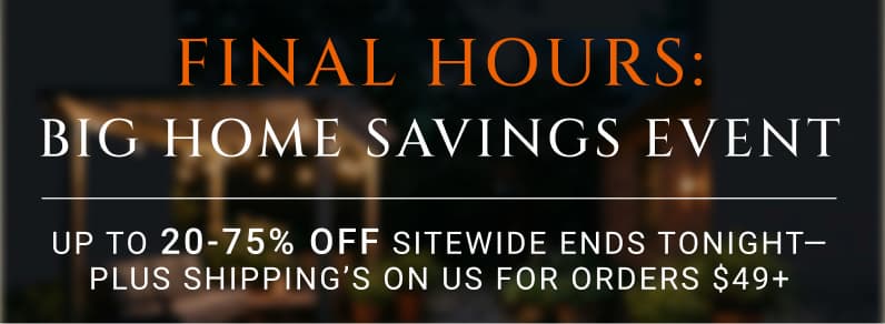 Home savings event