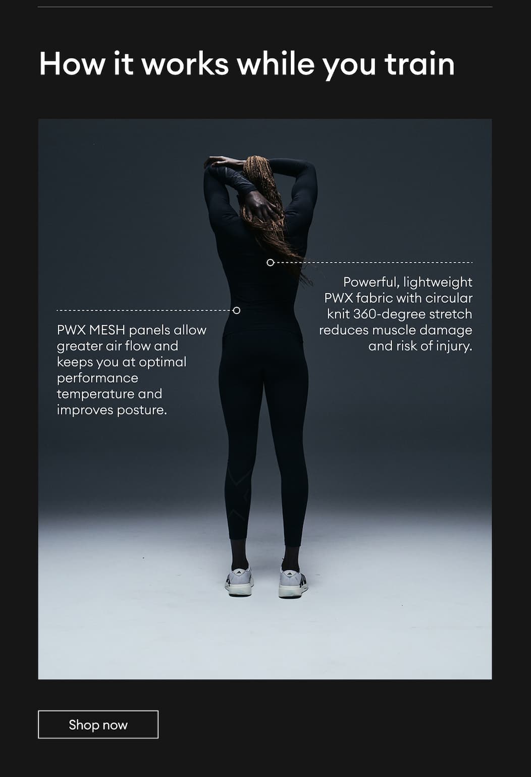 How it works while you train