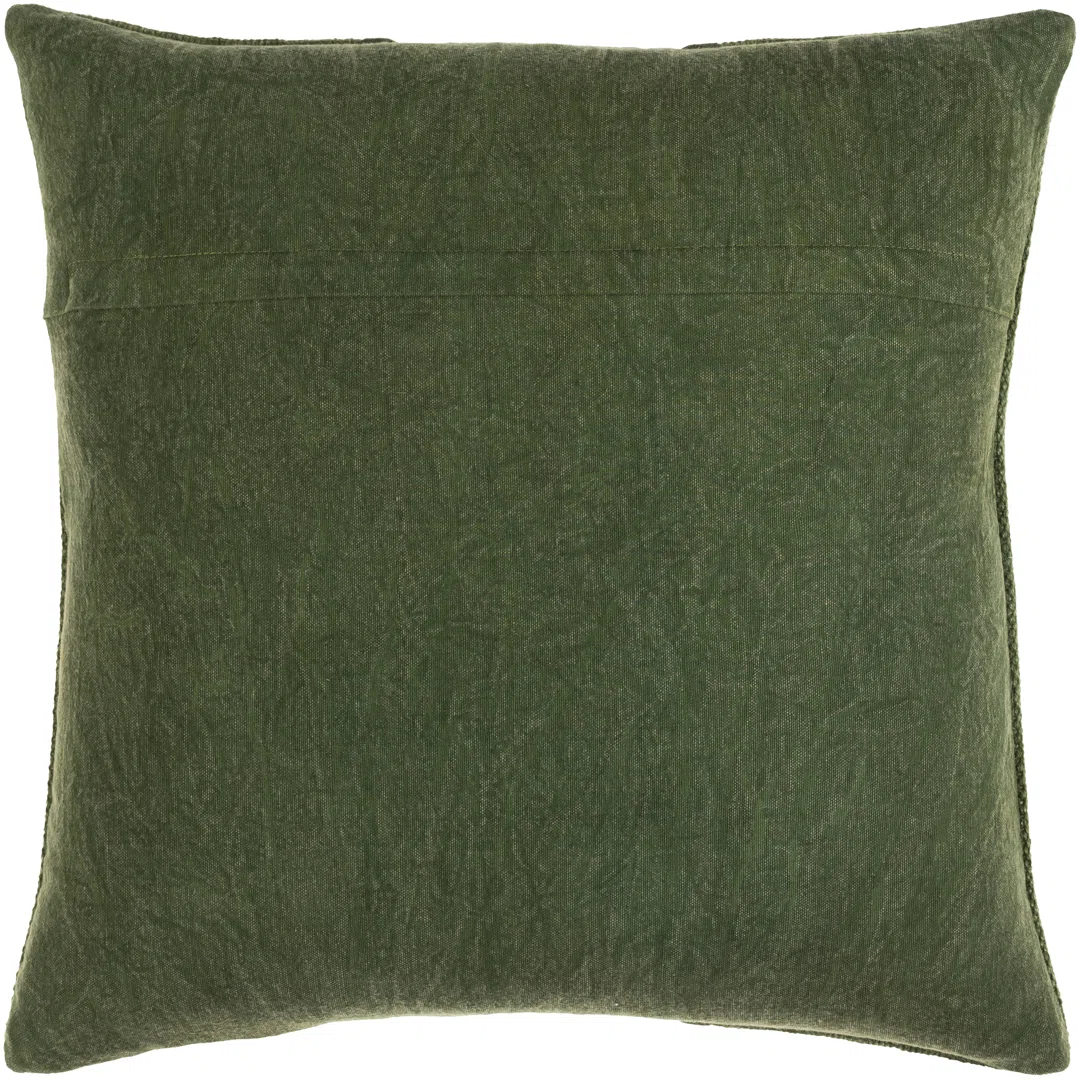 Dunbar Square Cotton Pillow Cover