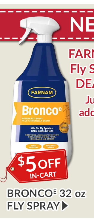 Bronco e 32 oz spray - $5 off in-cart
