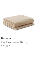 Eva Cashmere Throw