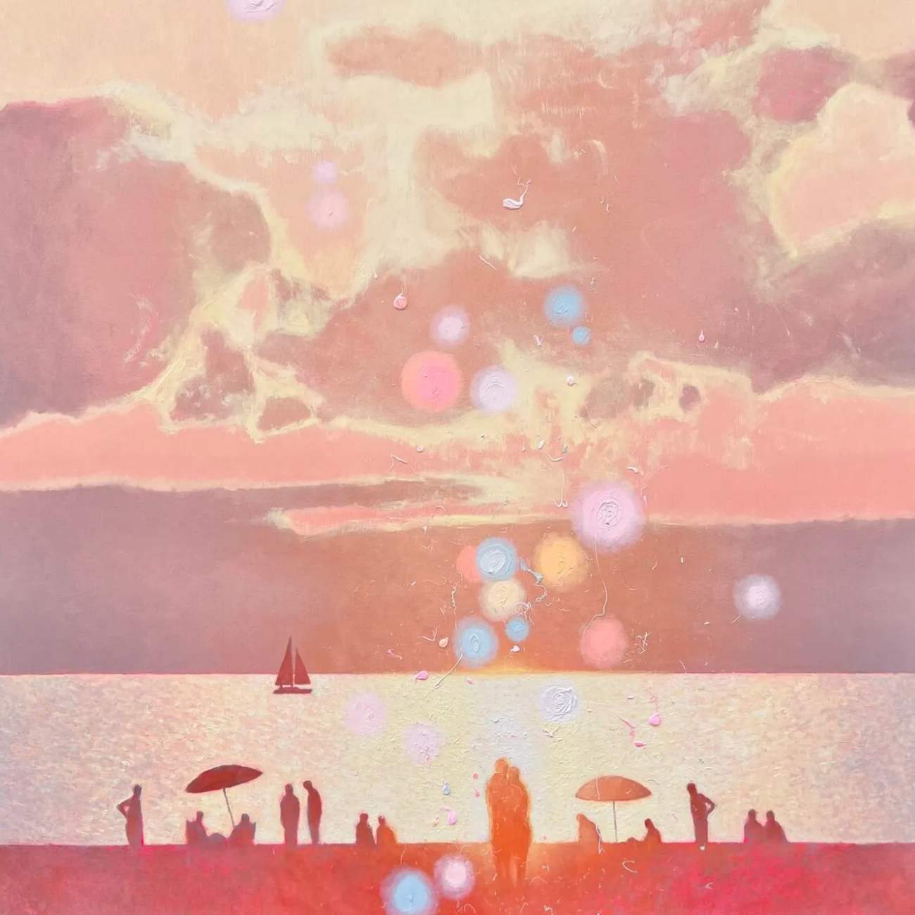 A Peachy Romantic Evening at the Sea, Andrii Kovalyk