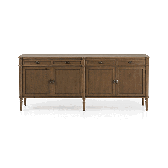 Toulouse Oak Veneer Sideboard