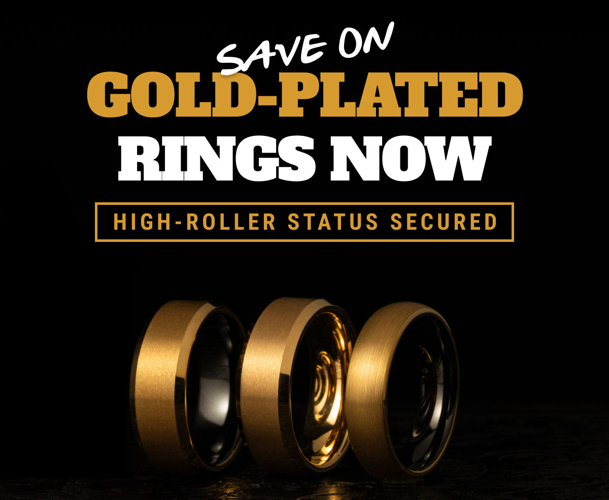 Save On Gold-Plated Rings Now