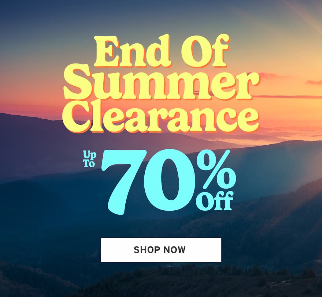 Up to 70% off End of Summer Clearance