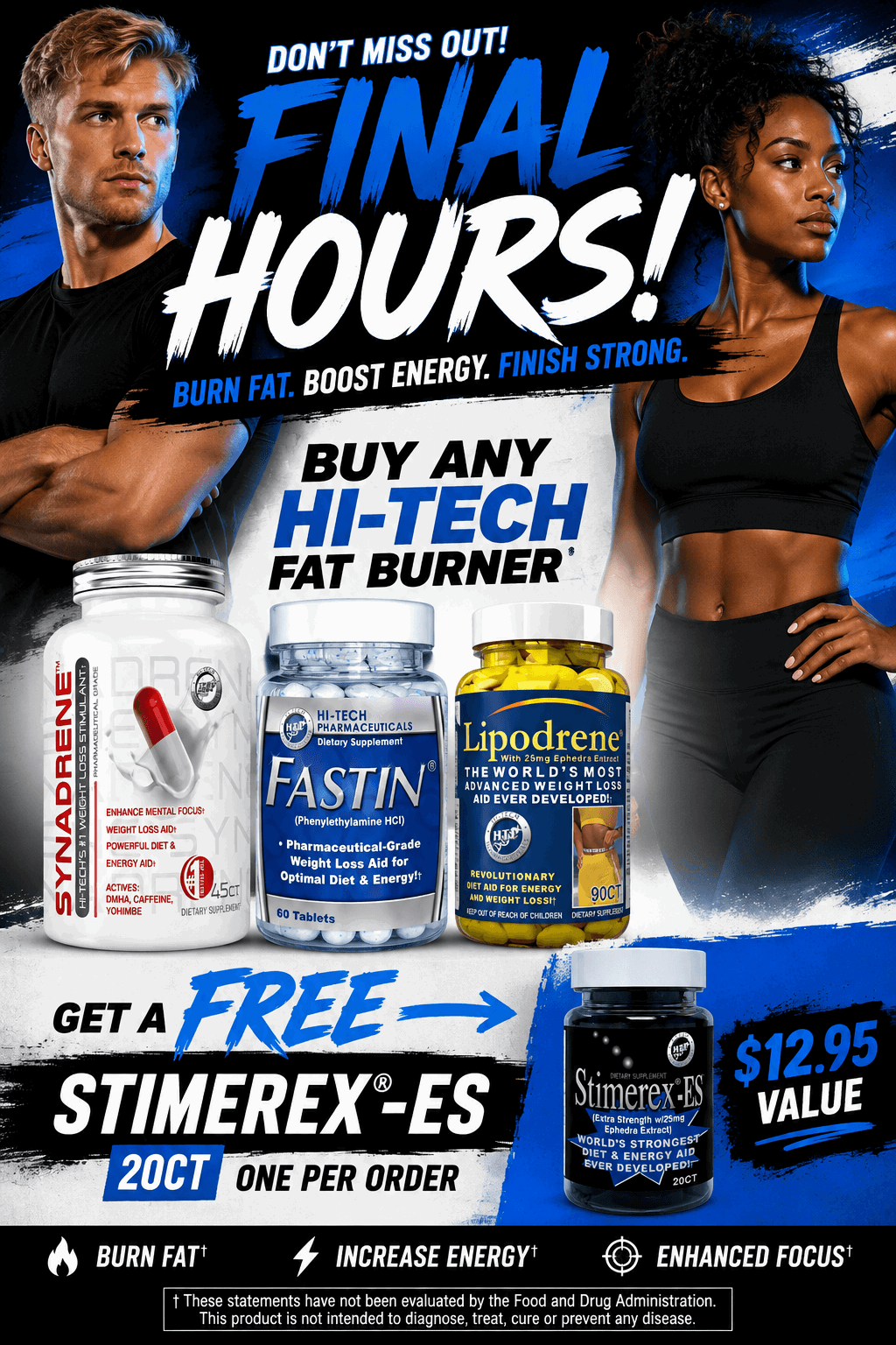 Buy Any Hi-Tech Fat Burner Get Free Stimerex-ES