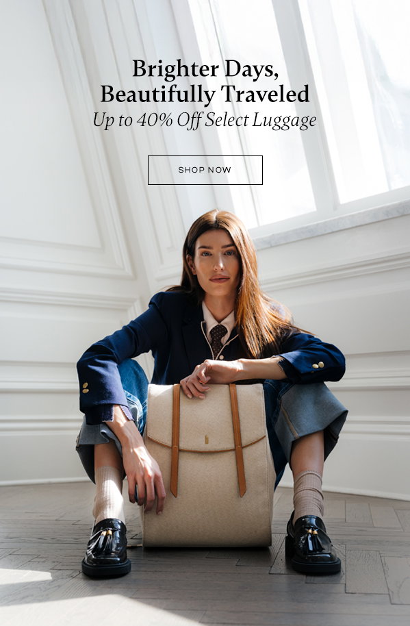 Shop Up to 40% Off Select Luggage