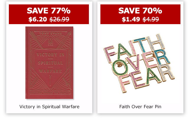 Victory in Spiritual Warfare | Faith Over Fear Pin
