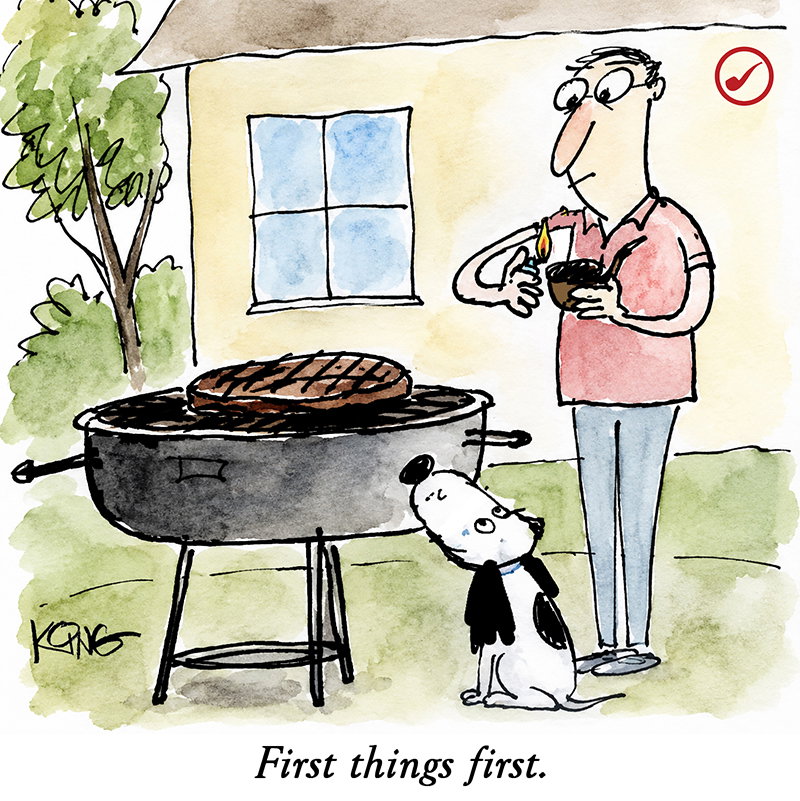 Daily Reader Comic by Jerry King