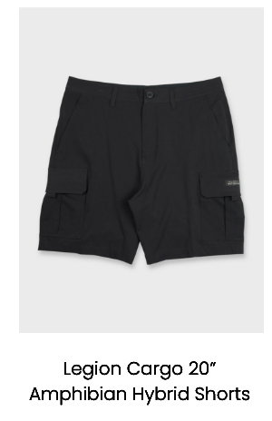 Legion Cargo 20" Amphibian Hybrid Shorts