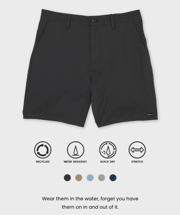 Waterman Strands 19" Amphibian Hybrid Shorts