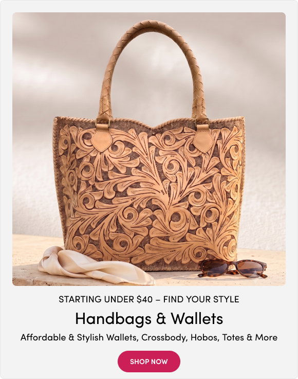 Handbags & Wallets Starting Under $40 – Find Your Style