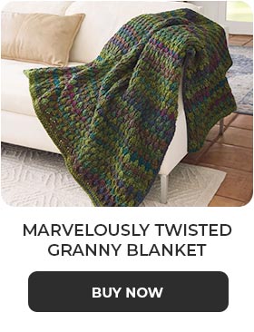 Marvelously Twisted Granny Blanket