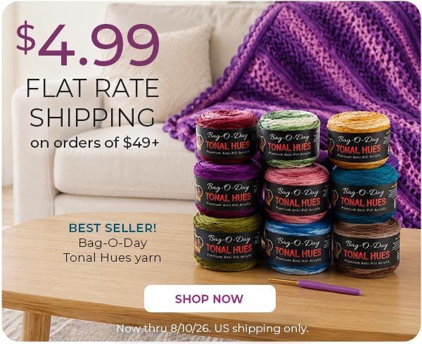 $4.99 Flat Rate Shipping on $49+