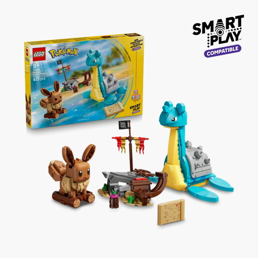 LEGO® Pokémon™ SMART Play™: Eevee and Lapras's Treasure Hunt 72162