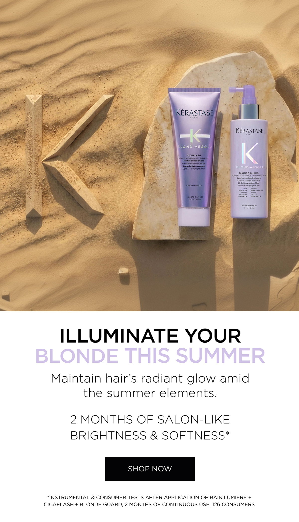 ILLUMINATE YOUR BLONDE THIS SUMMER