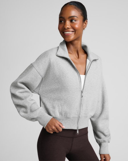 Heavyweight LuxeFleece 2.0™ Double Zip Jacket