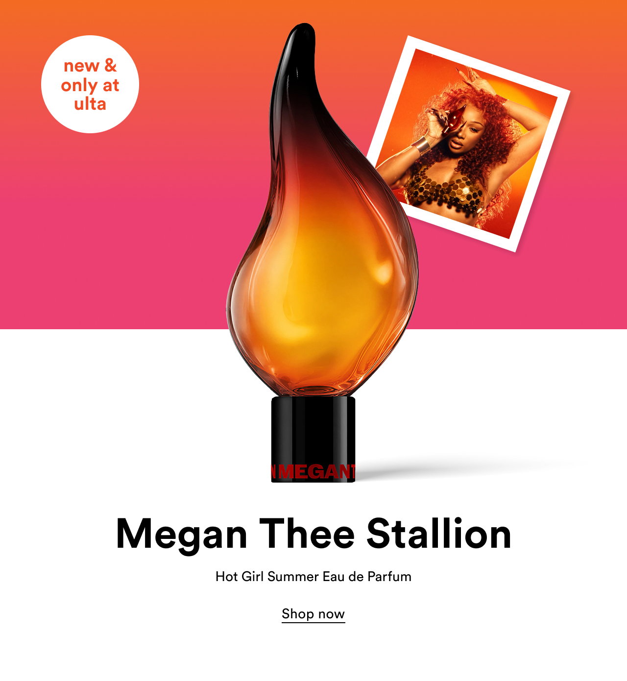 New & only at Ulta | Megan Thee Stallion | Hot Girl Summer Eau de Parfum | Shop now