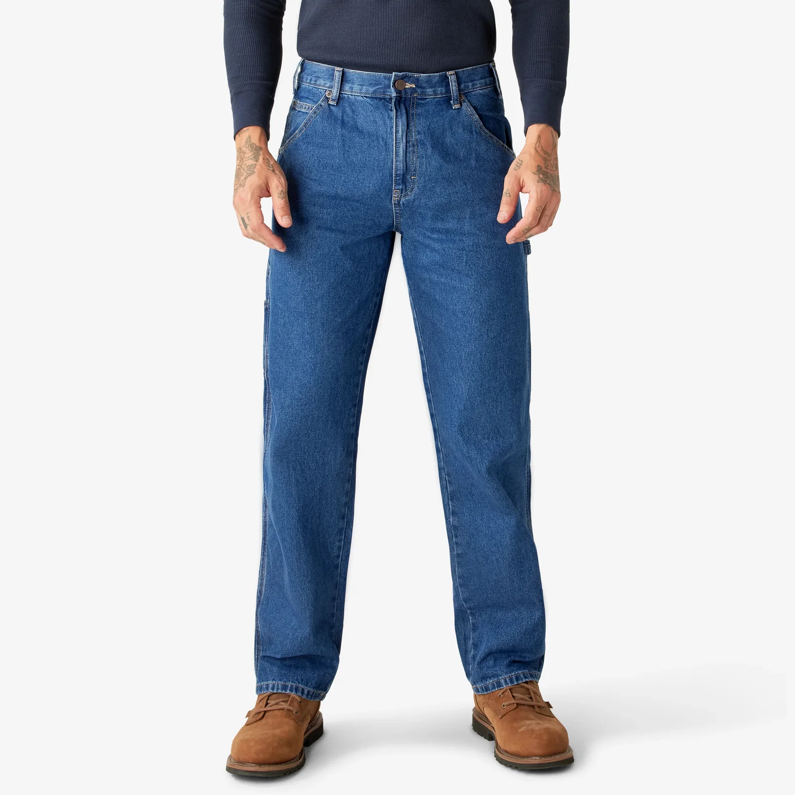 Image of Relaxed Fit Carpenter Jeans