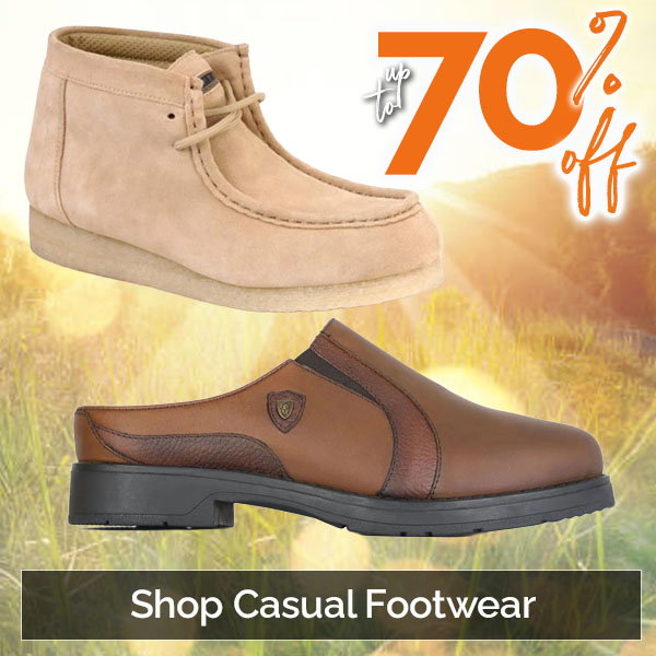 Shop Casual Footwear up to 70% Off