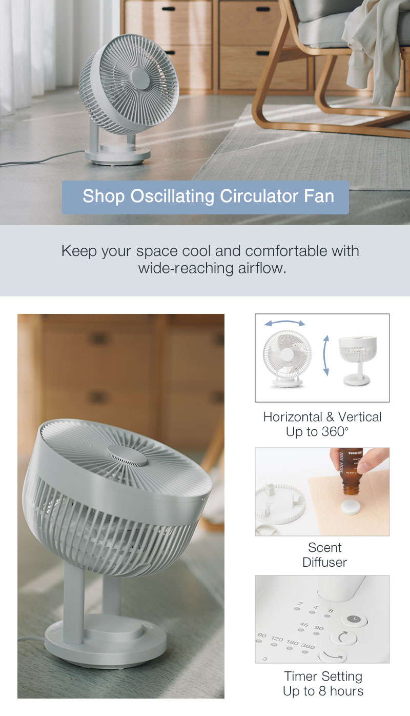 Shop Oscillating Circulator Fan