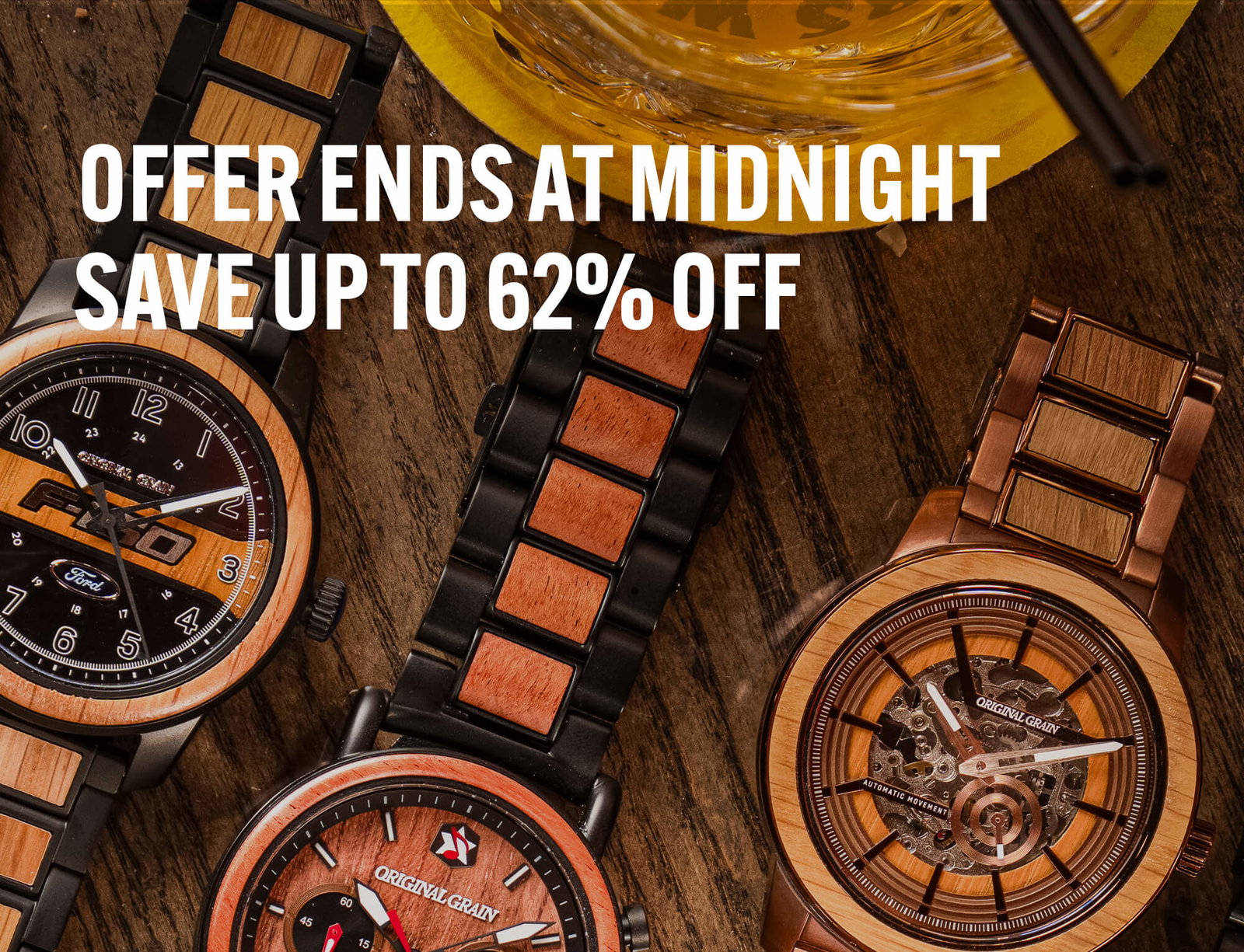 Offer ends at midnight 