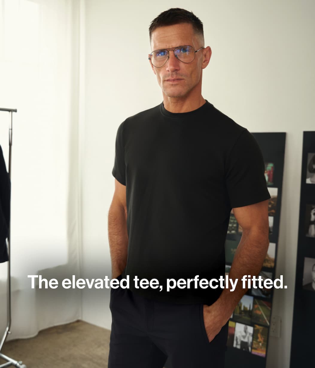 the elevated tee, perfectly fitted