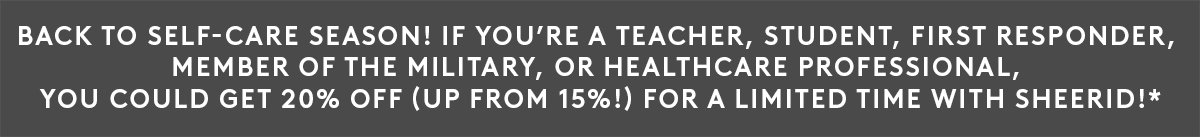 Get 20% Off With SheerID Verification