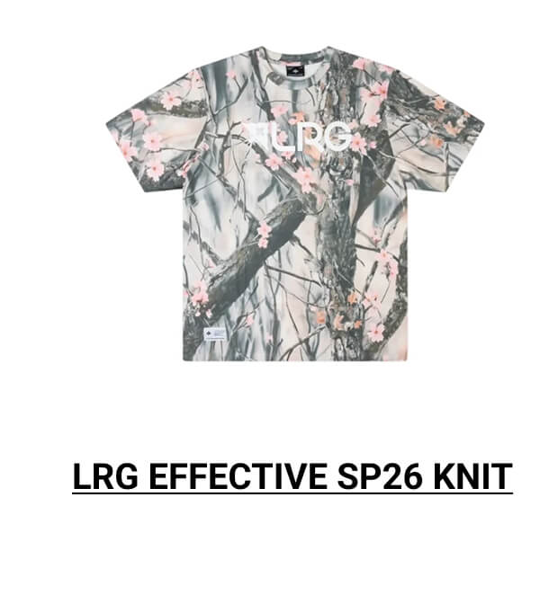 LRG EFFECTIVE SP26 KNIT
