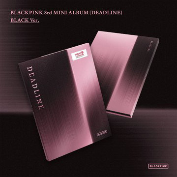 Blackpink - Blackpink 3rd Mini Album [Deadline] Black Version (CD)