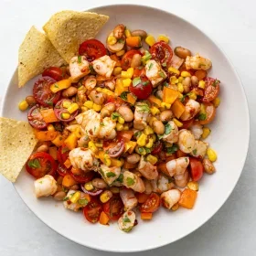 Smoky Shrimp and Bean Salad
