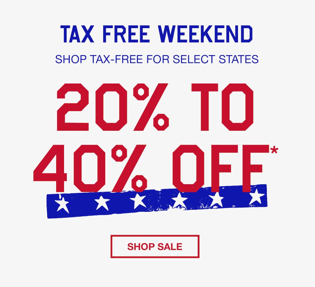 20%-40% off*
