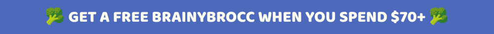 Get a free BrainyBrocc on $70+ orders
