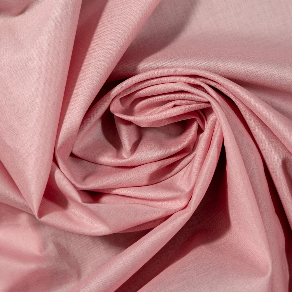 Image of Mercerized Organic Egyptian Cotton Voile - Dusty Rose - Toulouse Collection