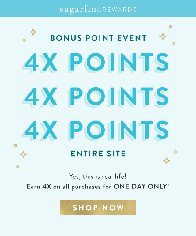 Get 4x Points Sitewide!