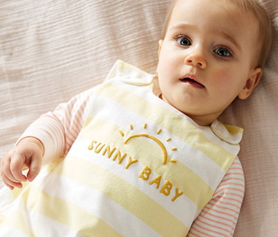 Gigoteuse été BÉBÉ D'ÉTÉ - jaune