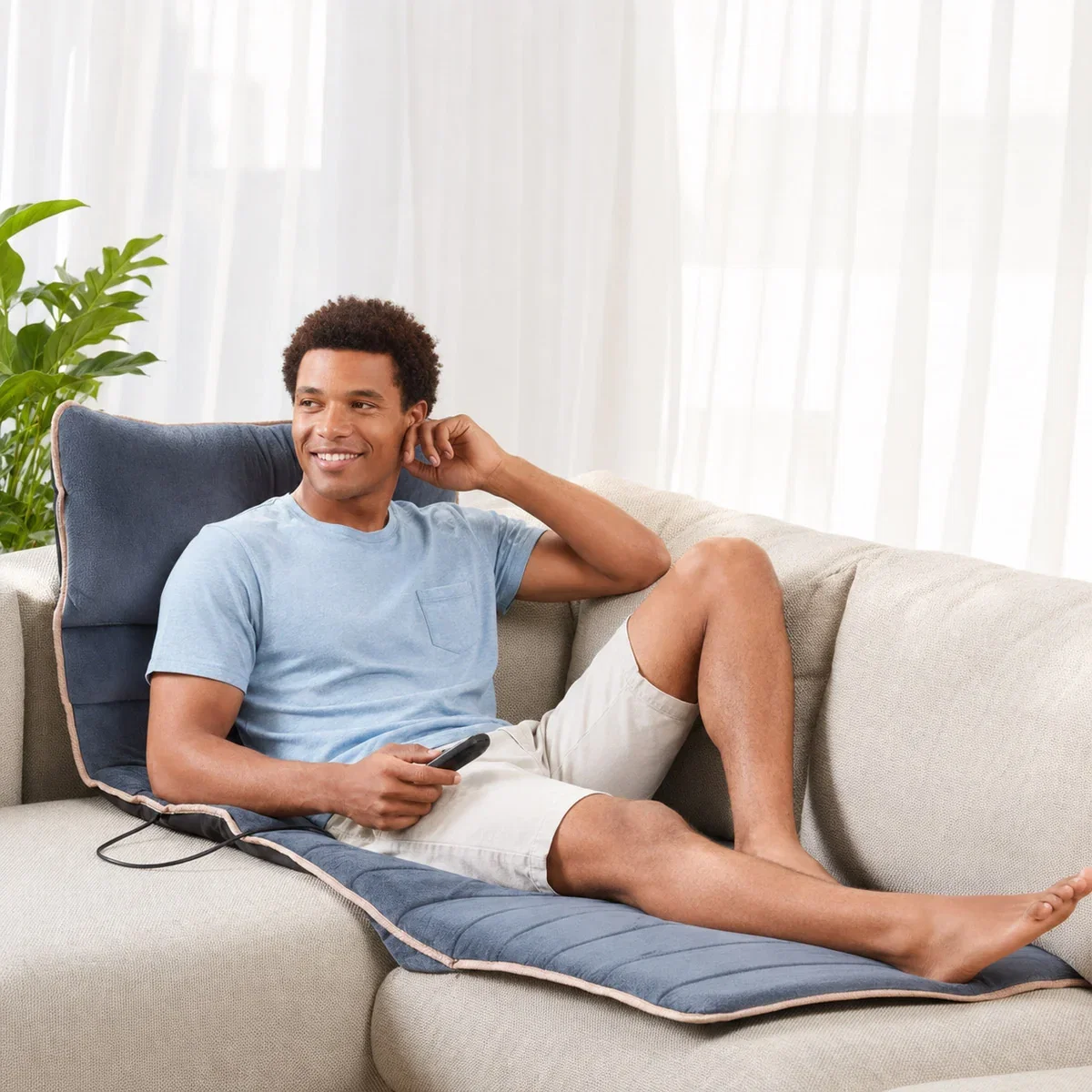 Image of Heated Full Body Massage Mat