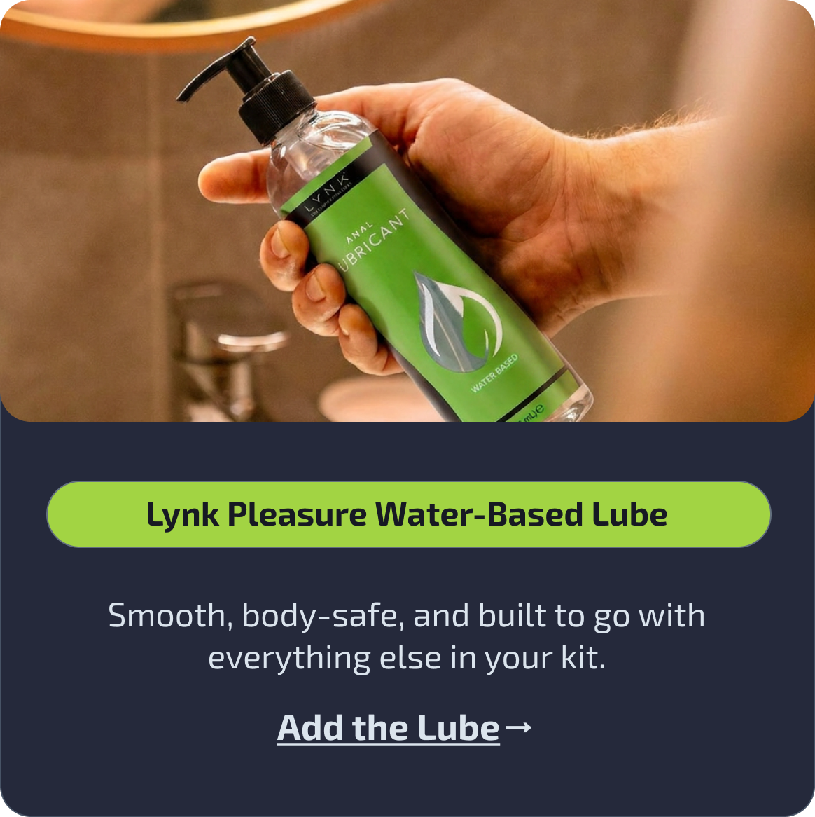 Lynk Pleasure Water-Based Lube