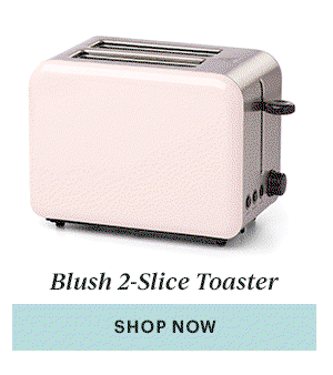 Blush 2-Slice Toaster  [SHOP NOW]