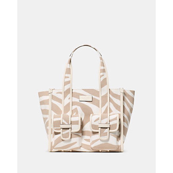 Kip Zebra Cargo Small Tote Bag