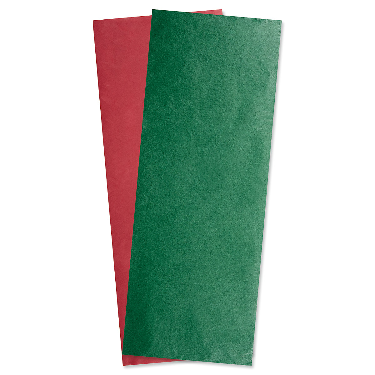 Image of Red & Green Tissue Paper - BOGO