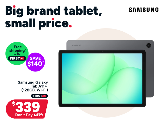 Samsung Galaxy Tab A11+ (128GB, Wi-Fi)