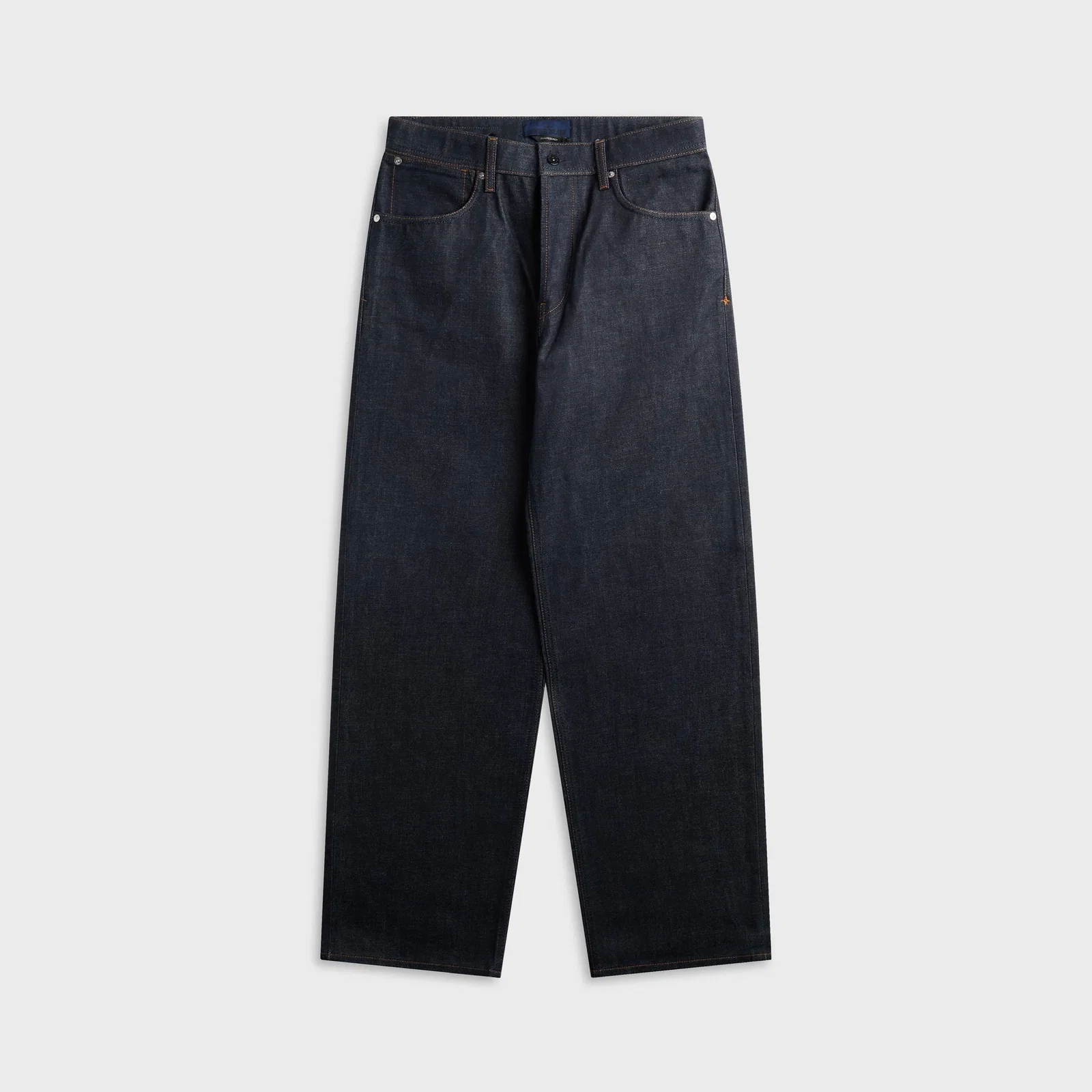 Image of Stone Island Indigo Denim-Raw Loose-fit Jean - Blue Raw