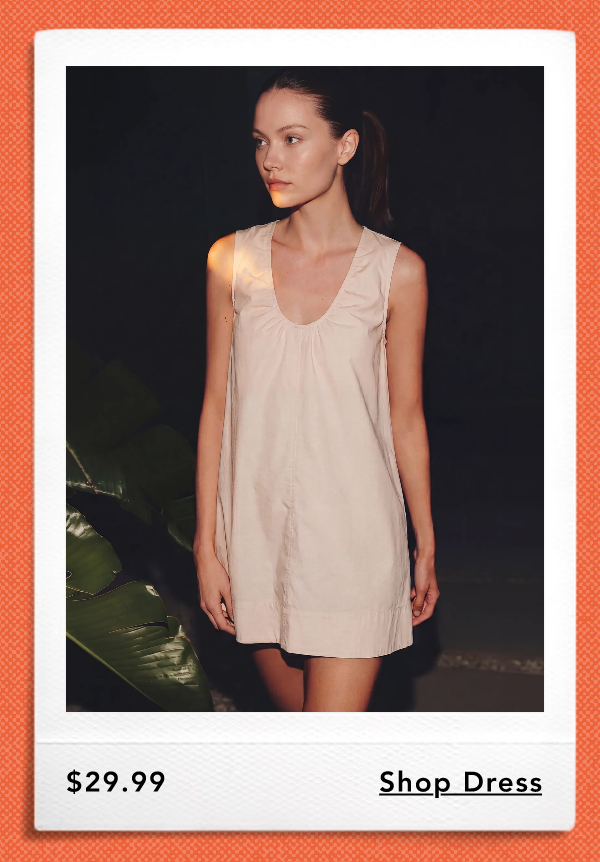 Sleeveless Scoop Neck Shift Dress