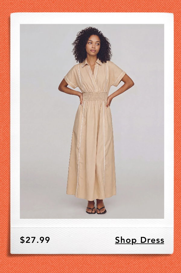 Short Sleeve Wrap Front Shirt Maxi Dress