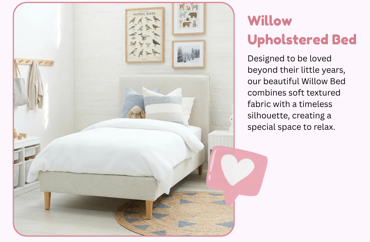 Shop the Willow Upholstered Bed