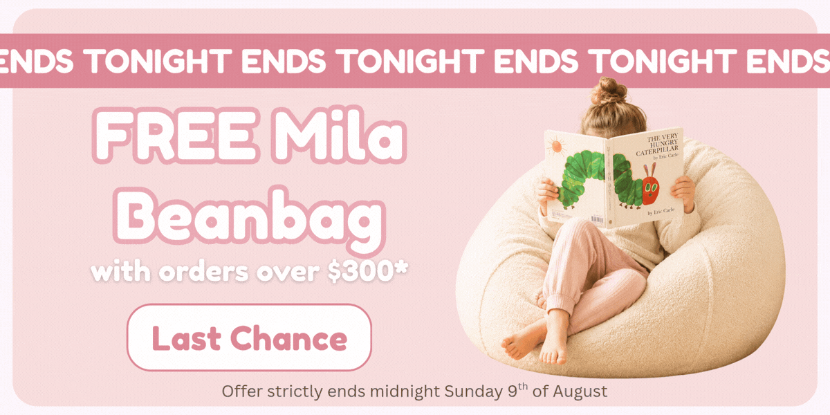 FREE Mila Beanbag Offer Ends Tonight