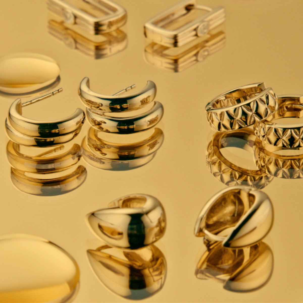 Bold Gold Jewelry