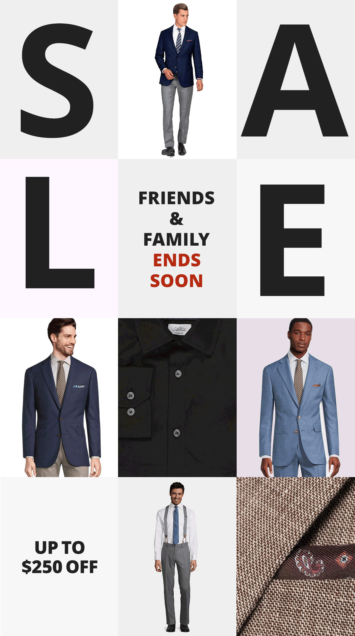End your weekend on a sartorial high