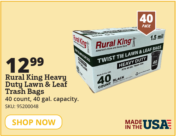 rk heavy duty trash bags